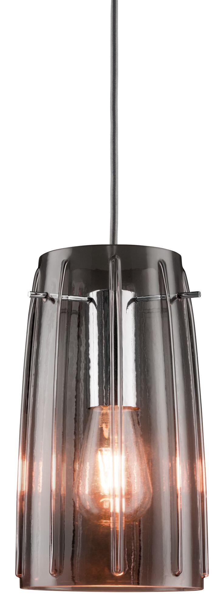 Abat-jour 2Easy URail, 50W verre fumé transparent, PAULMANN - 2