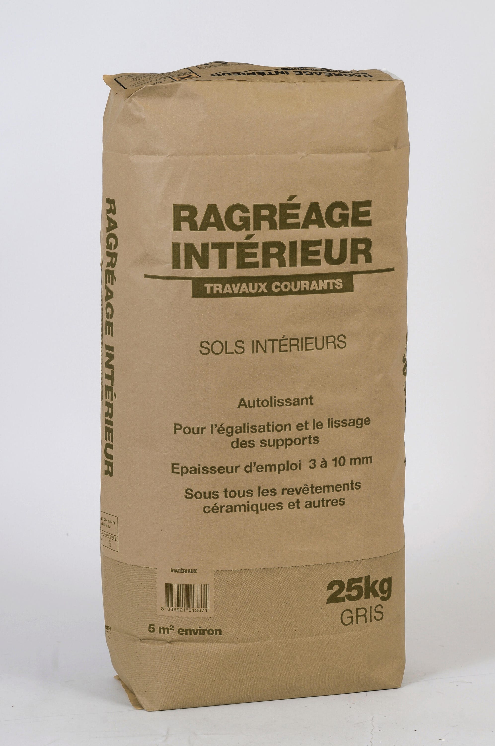 Ragréage sol autolissant DESVRES, 25 kg Leroy Merlin