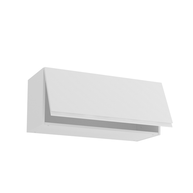 Mueble alto de cocina Delinia ID Tokyo blanco brillo 38,4X90 cm 1PTA abatible