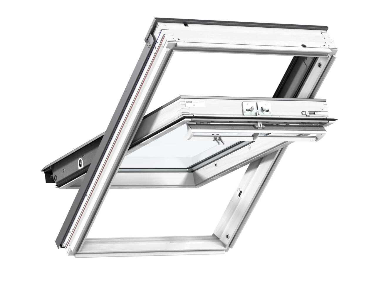 Fenêtre de toit VELUX l.55 x H.78 cm CK02 GGL Standard - 3