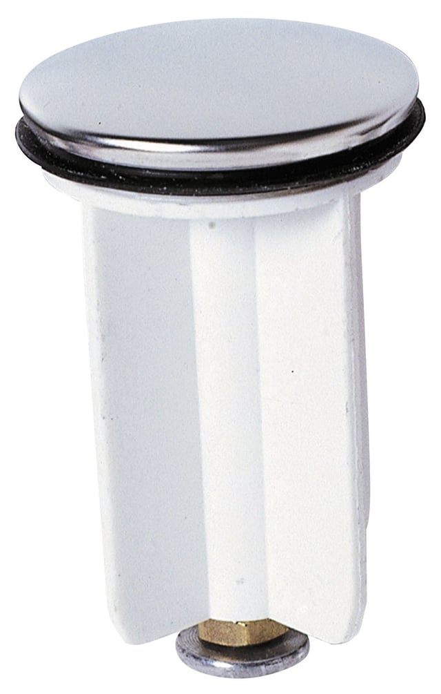 Bouchon clapet rentrant pour bonde de lavabo a tirette d39, WIRQUIN