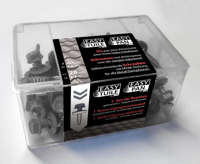 Vis easy tuile, 4,8 x 28 mm anthracite Gamme easy tuile