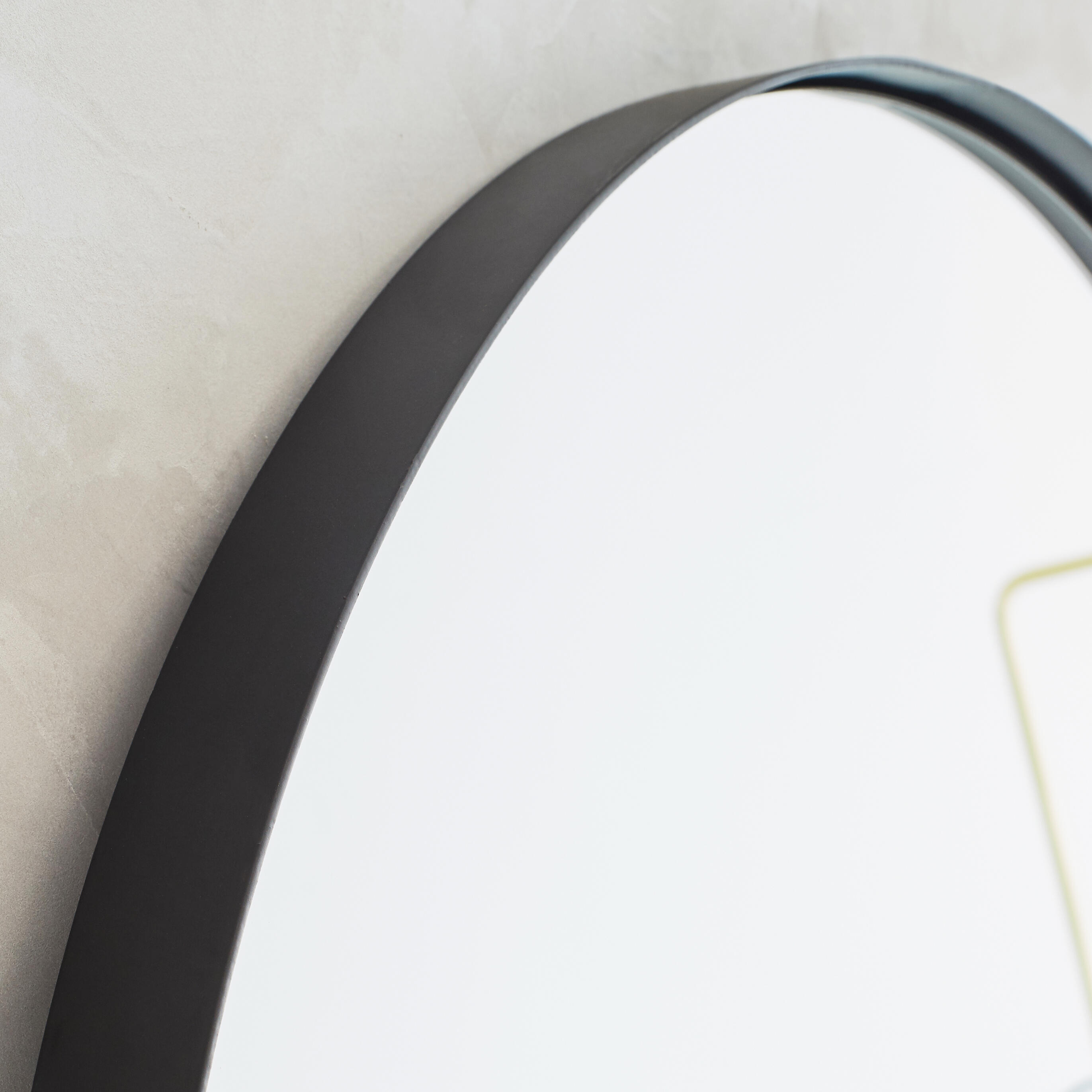 Miroir rond métal noir Neutral diam.80 cm - 5