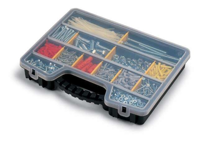 Malette à vis TERRY STORAGE, l.39.5 x H.6 x P.30.5 cm - 4