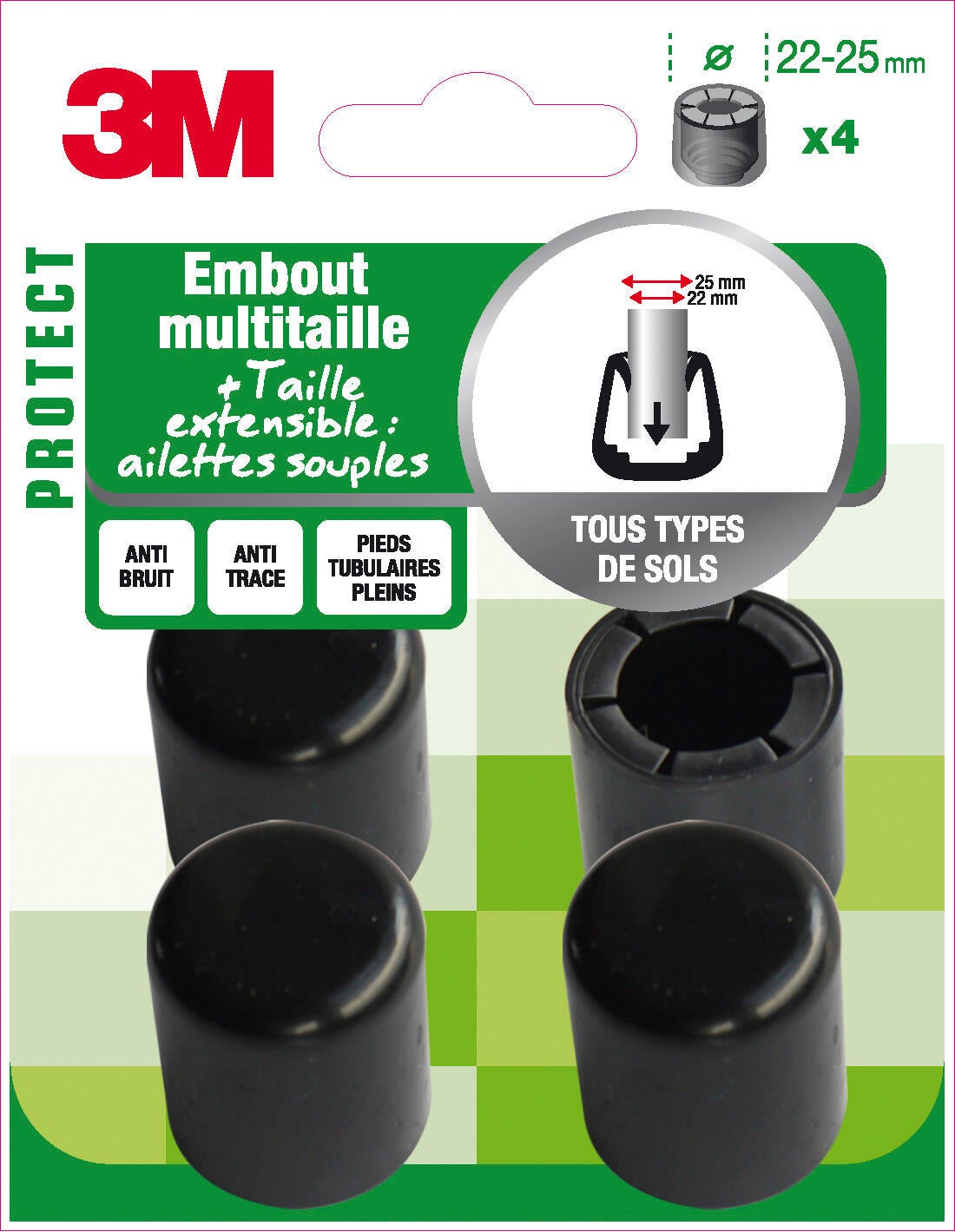Lot De 4 Embouts Réducteurs MICHAUD K126 T4 – 95-240mm² Vers 50mm² – Électrique