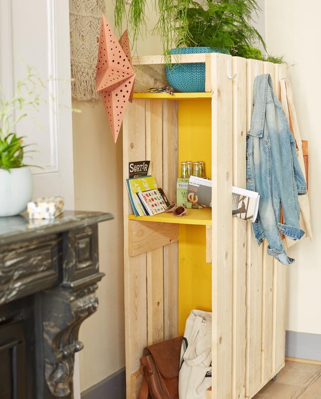 Top palette pas de traitement H.4.4 x l.120 P.80 cm