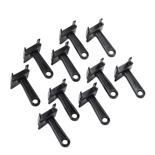 Lot De 10 Cales De Fendage Pour Pierre Et Béton - Diamètre 16mm, Longueur 10,5cm - Acier Trempé Haute Dureté