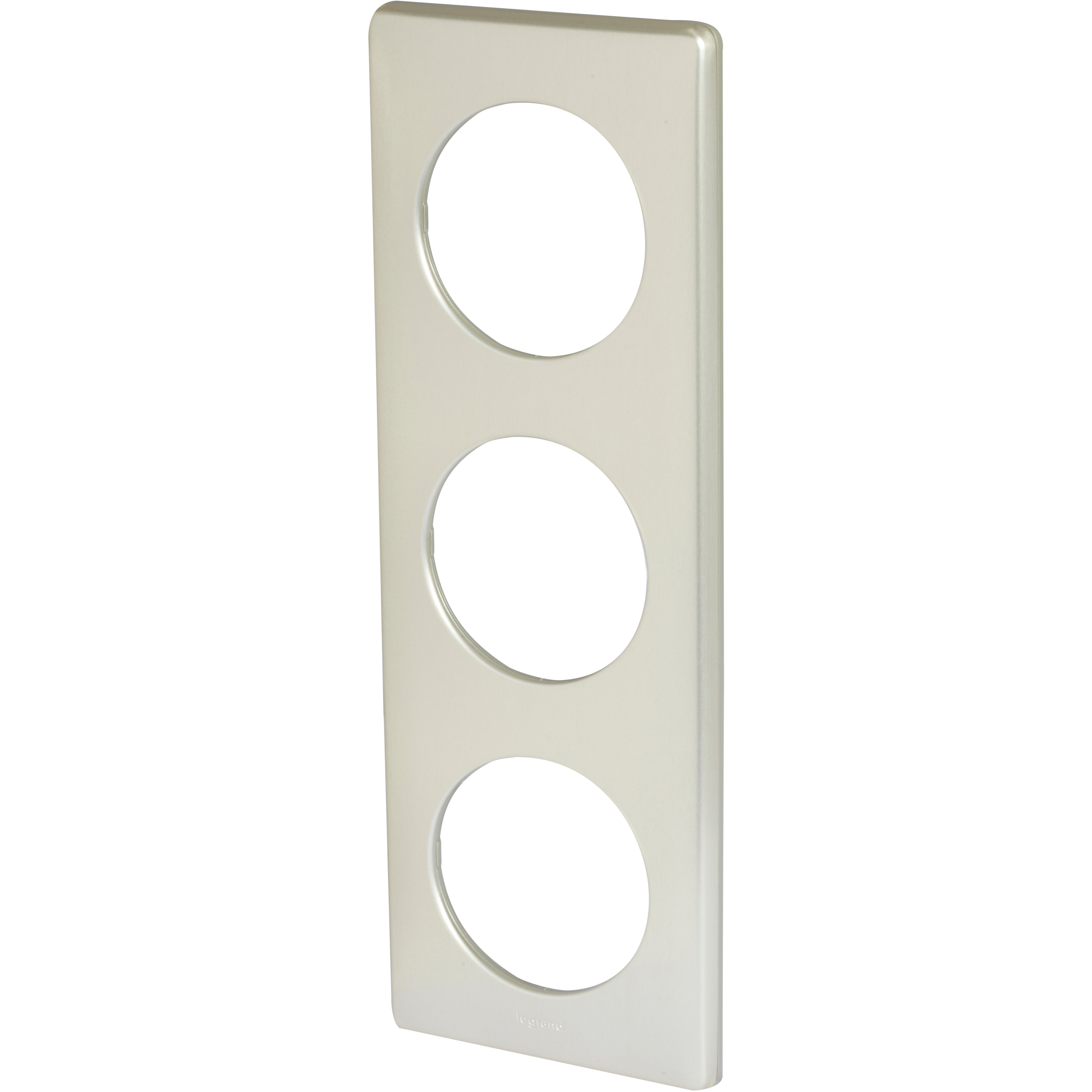 Plaque Triple Legrand Céliane Titane – Référence 68903 – Neuf Sous Blister