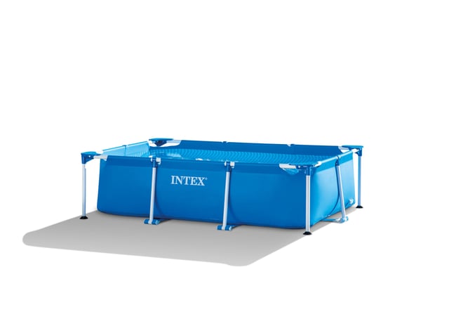 Piscine tubulaire INTEX Metal Frame rectangulaire L.2,60 x l.1,60 x H.0,65m