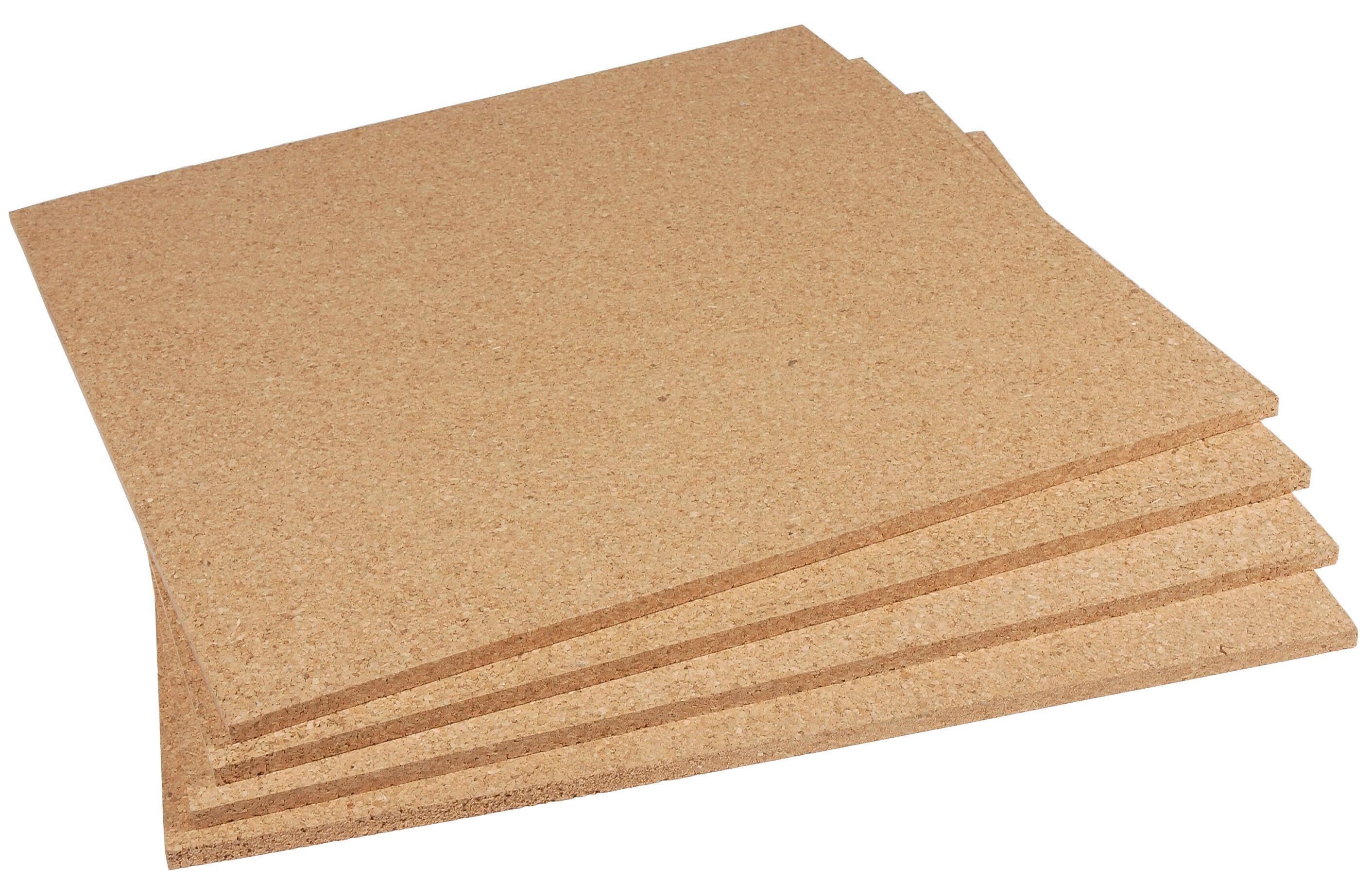 4 plaques isolante en liège mur / plafond SDL, l.0.5 x L.0.5 m x Ep.10 mm, 1m² - 2