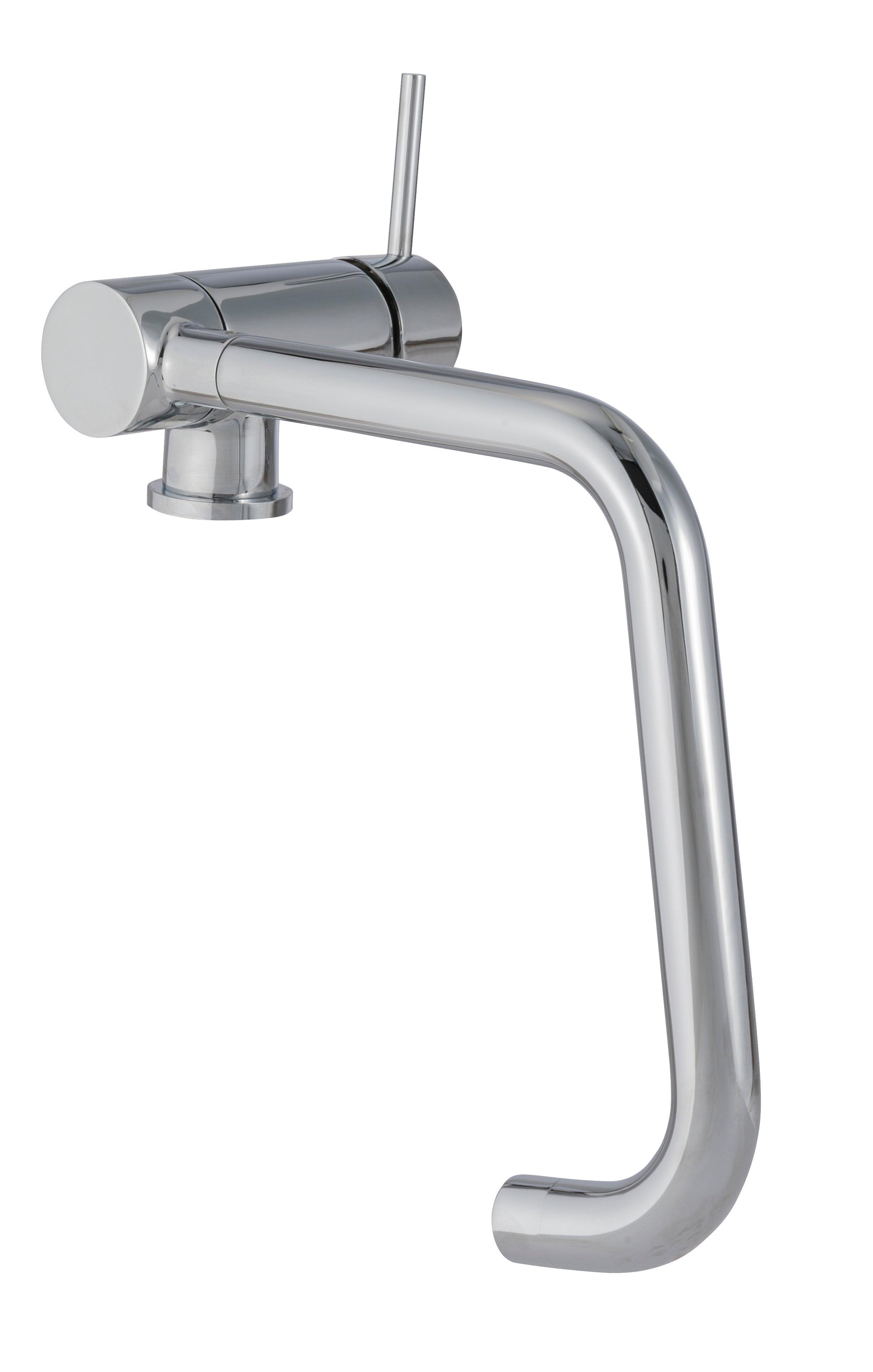 Rubinetto da cucina pieghevole flessibile Perrine argento cromato lucido DELINIA - 5
