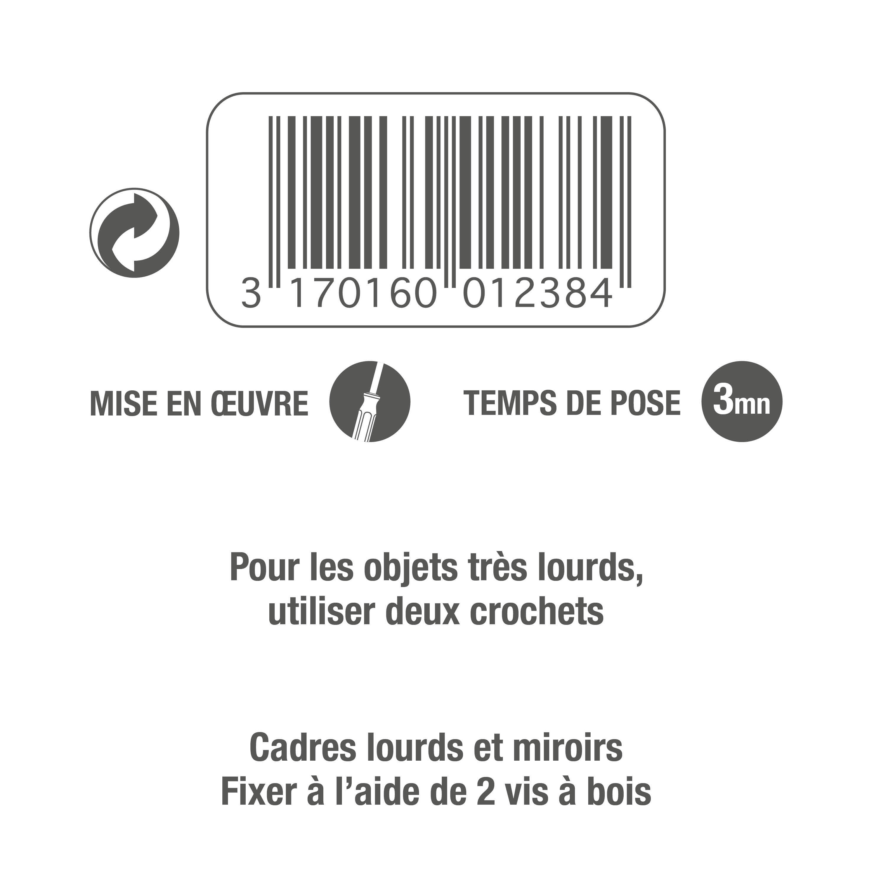 Lot de 4 anneaux LE CROCHET FRANCAIS - 4