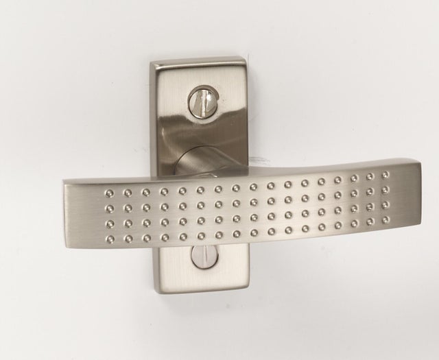 Poignée de fenêtre INSPIRE Louna, zinc brossé nickel