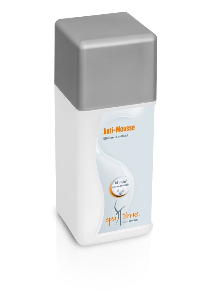Anti-mousse et écume pour spa SPATIME by BAYROL, liquide 1 l