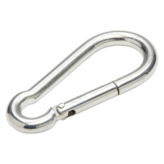 MOSCHETTONE APERTURA TOTALE 50 Mm INOX AISI 316 PORTATA 100kg AGGANCIO - Foto 5