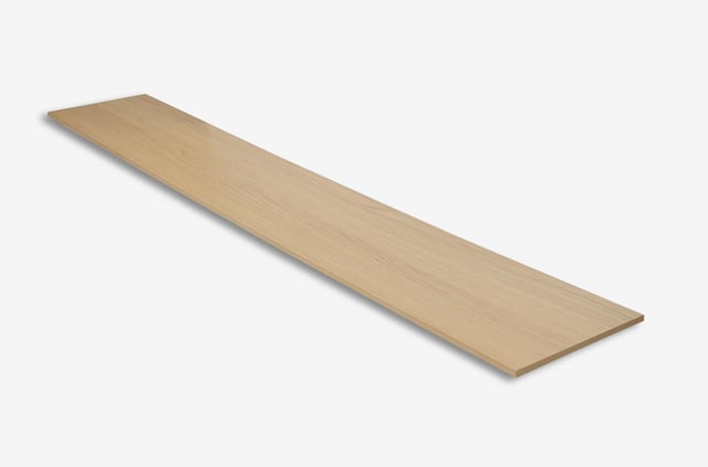 Contremarche pour rénovation escalier chêne clair, L.130 x l.20 cm