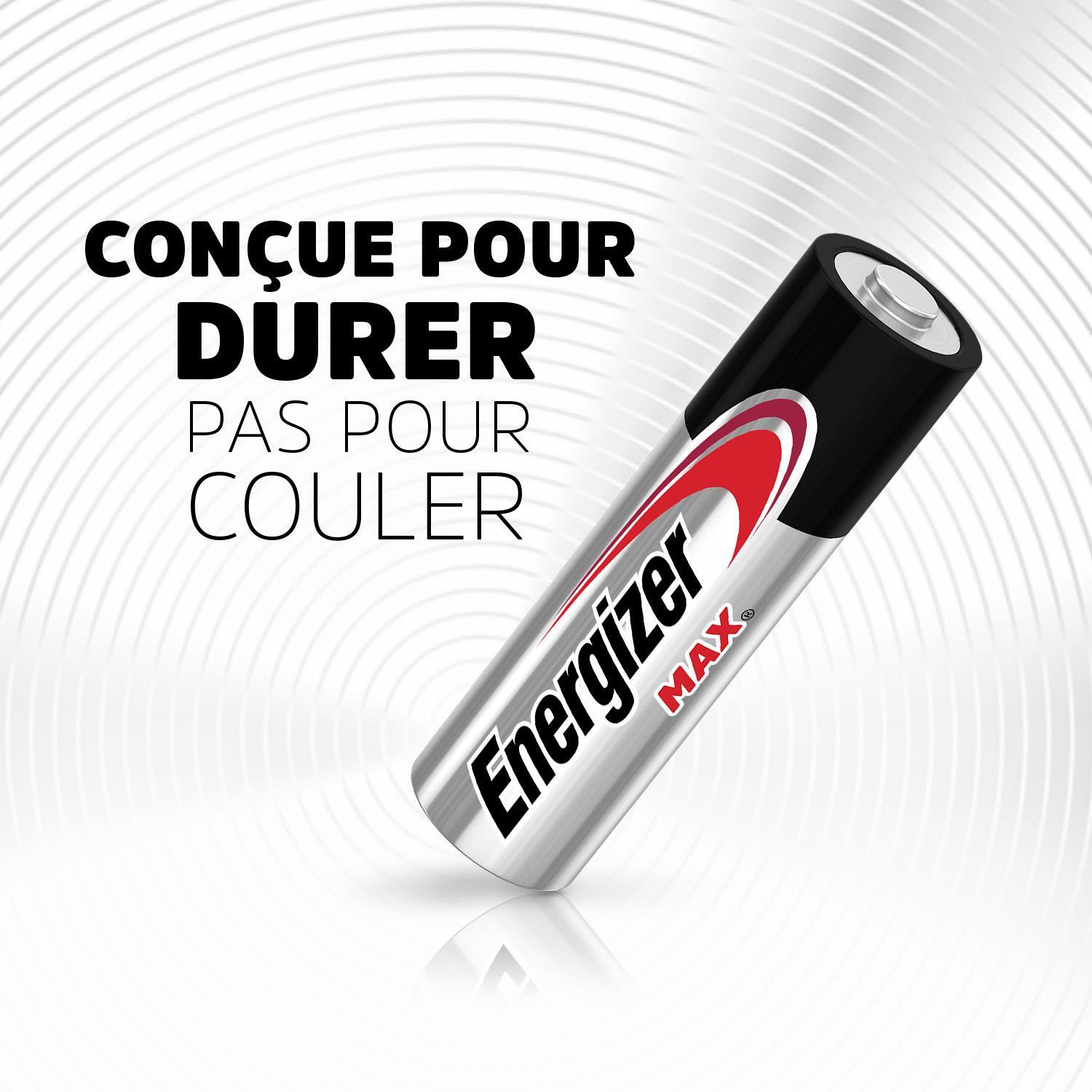 Lot de 4 piles LR06, ENERGIZER - 6