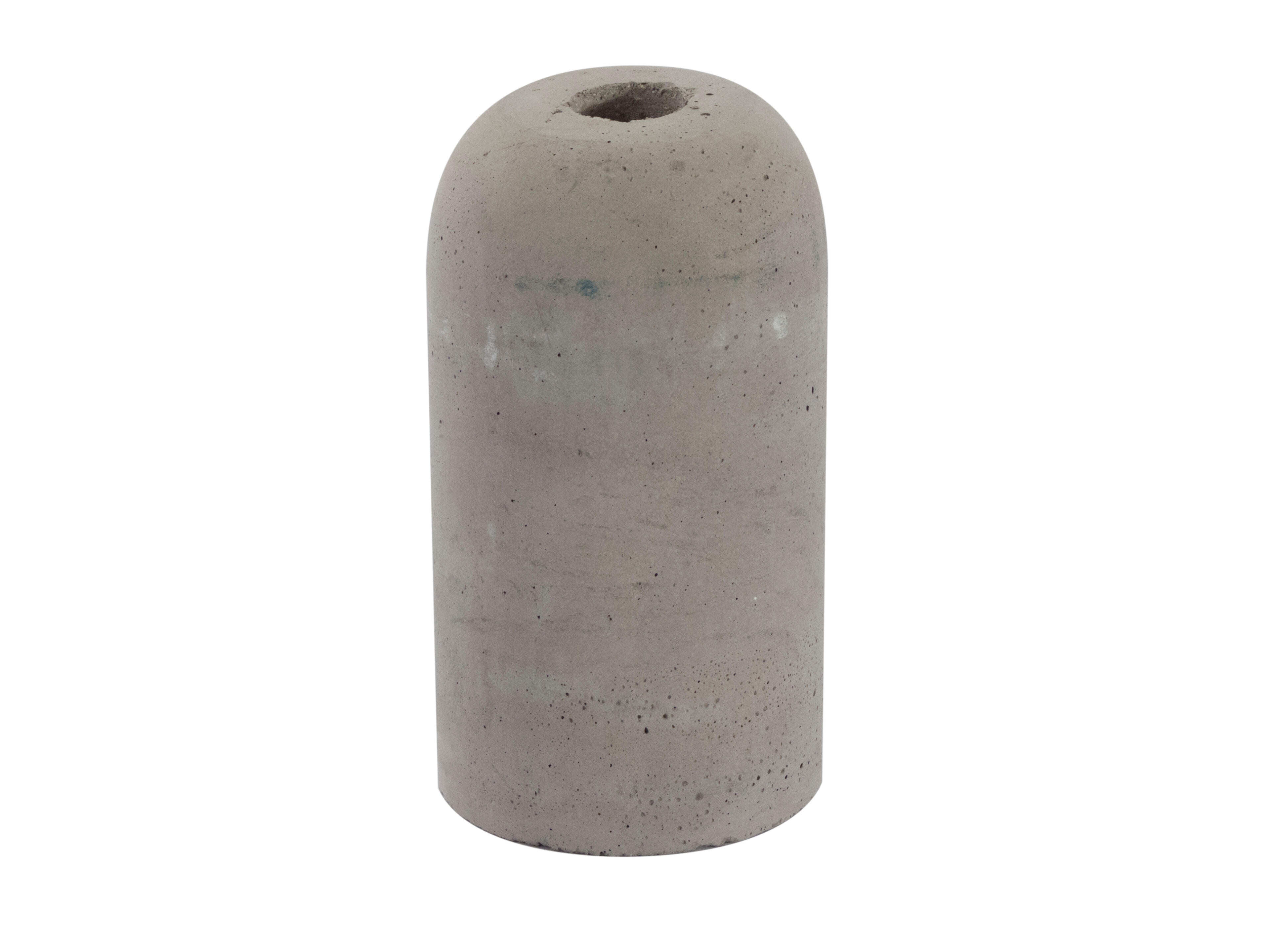 Douille électrique e27 vis béton gris CHACON - 4