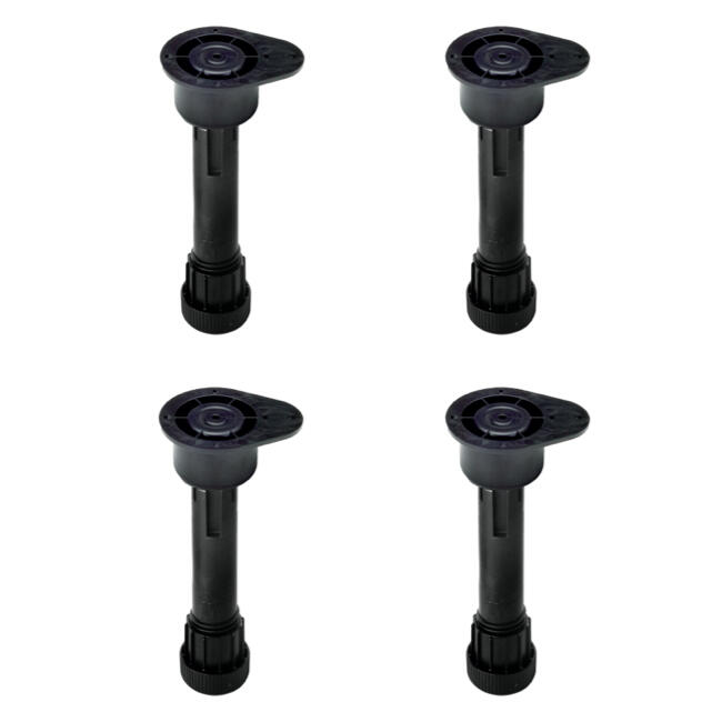 Pés reguláveis DELINIA 4 UNIDADES 14.5 A 16.8 CM - 2