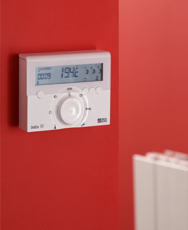 Programmateur radiateur électrique sans fil DELTA DORE Deltia 8.36 + 6 récep