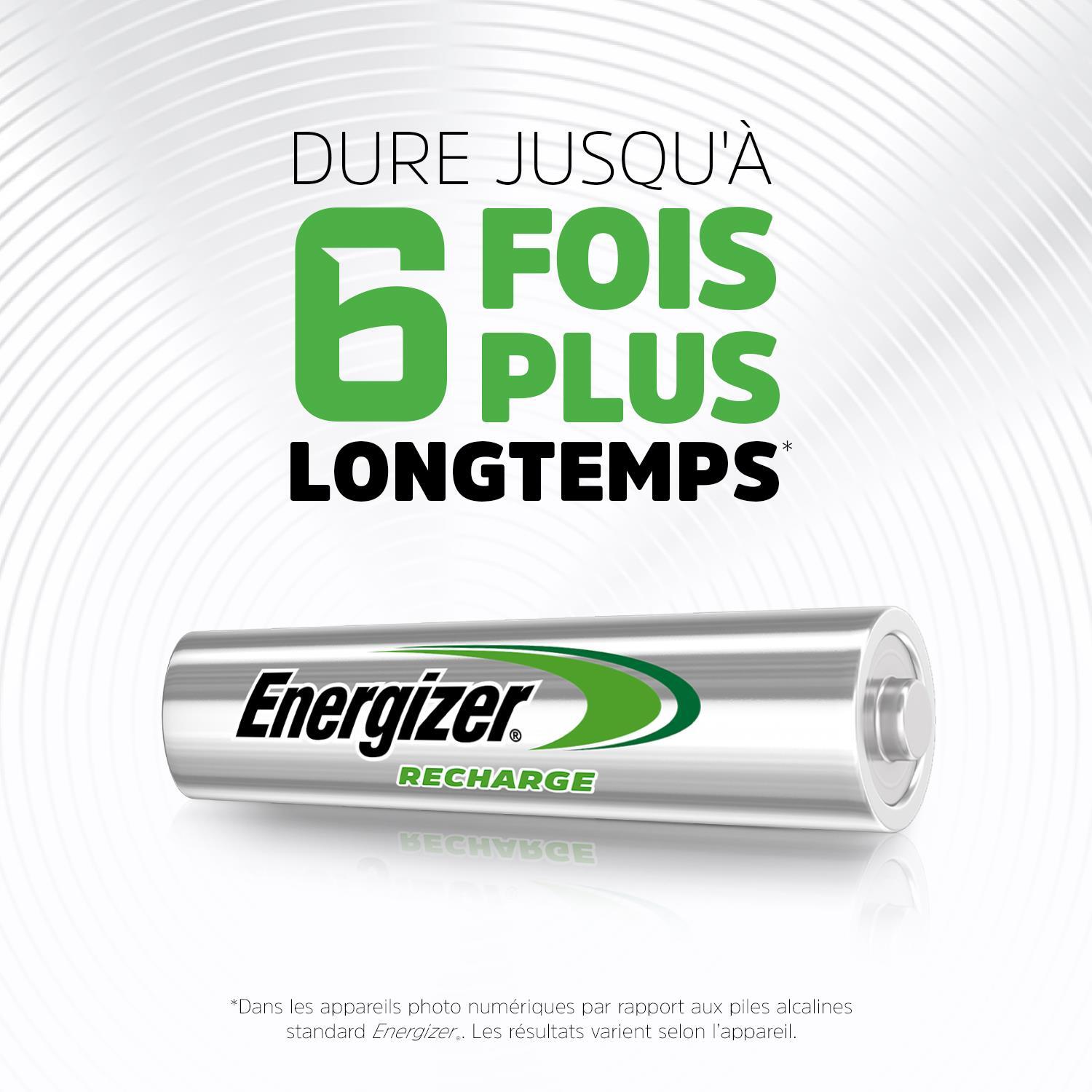 Lot de 2 piles alcaline aaa E300624300  ENERGIZER - 2