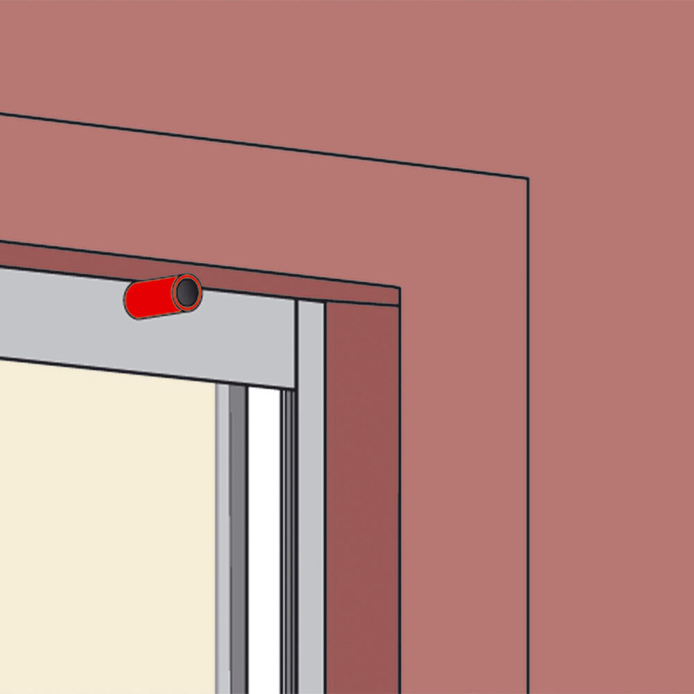 Lot de 2 butées de lame finale pvc, H.25 x L.25 x P.40 mm - 3