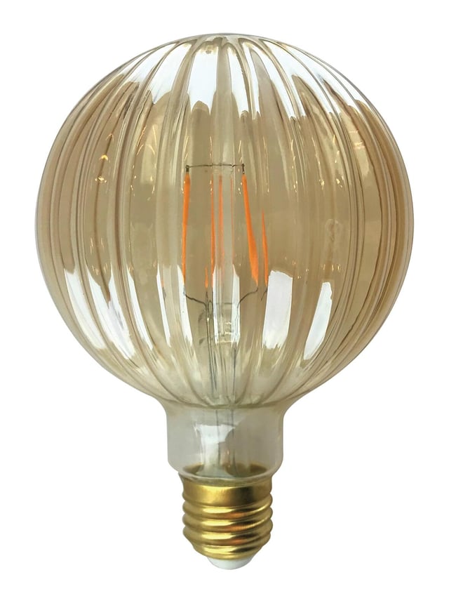 Ampoule led décorative, globe 95mm E27, 500lm = 44W, blanc chaud, dimmable, XXCE