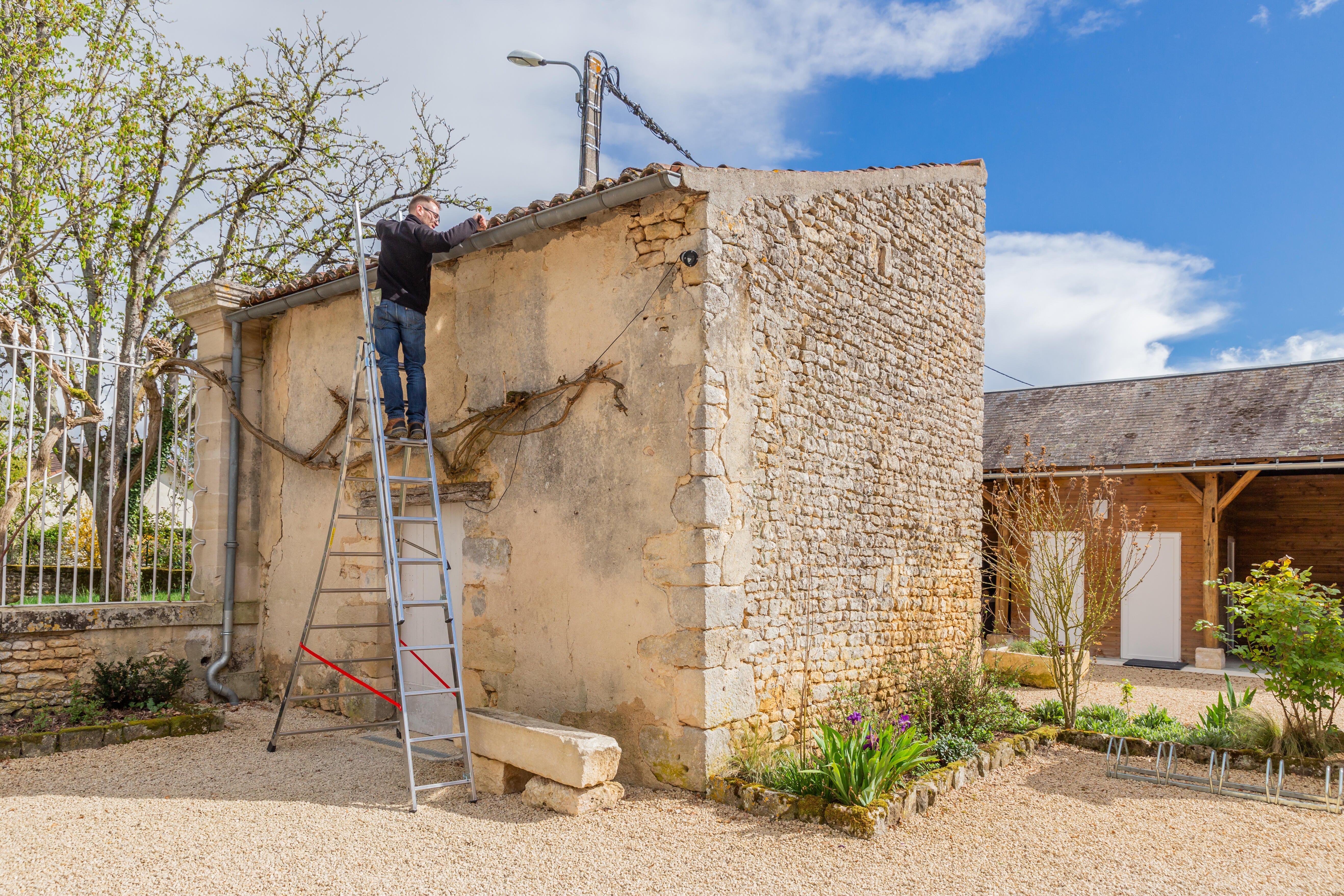 Echelle transformable aluminium HAILO 33 marches - 5