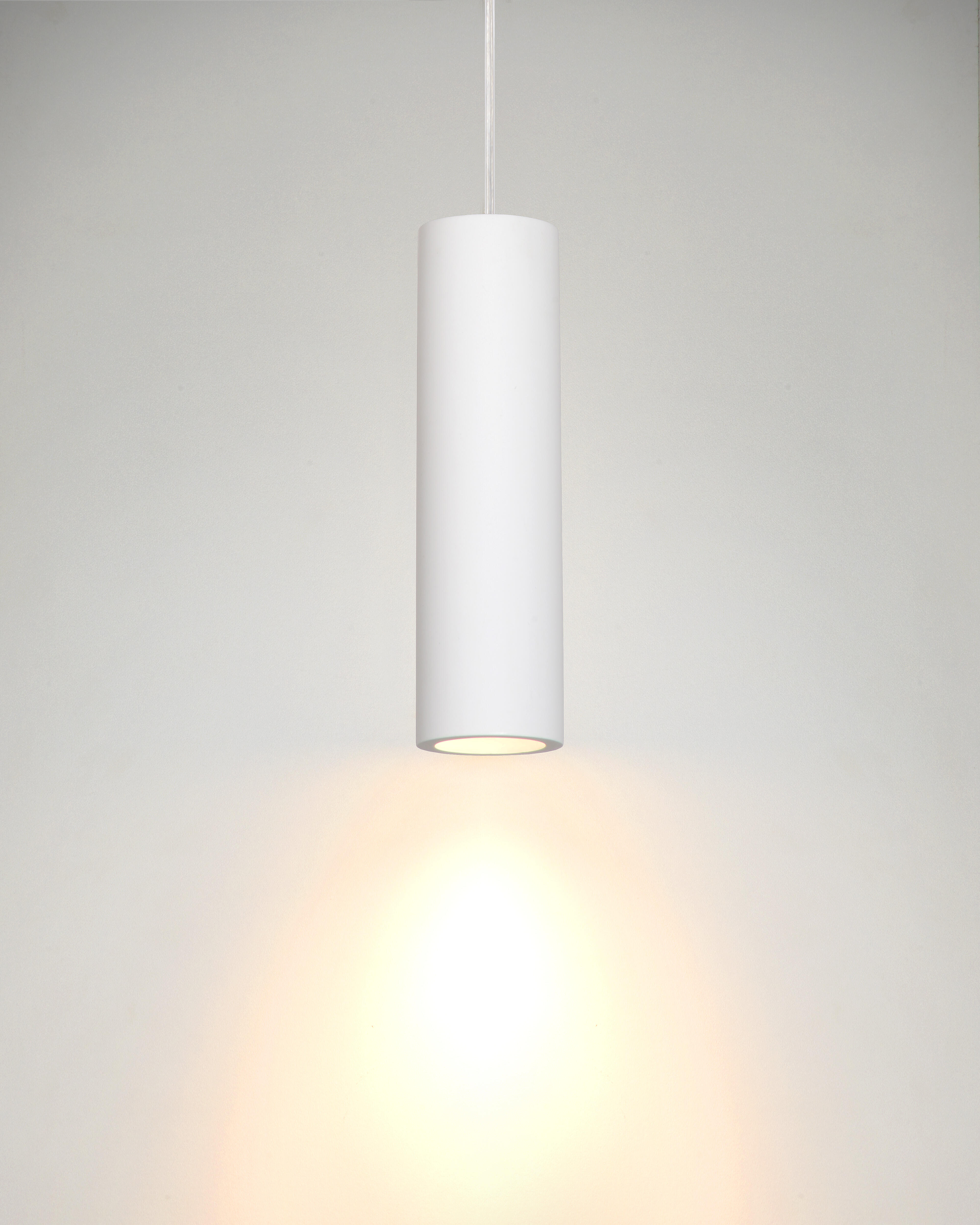 Suspension Gipsy plâtre, blanc, Diam.7 cm, GU10 - 5
