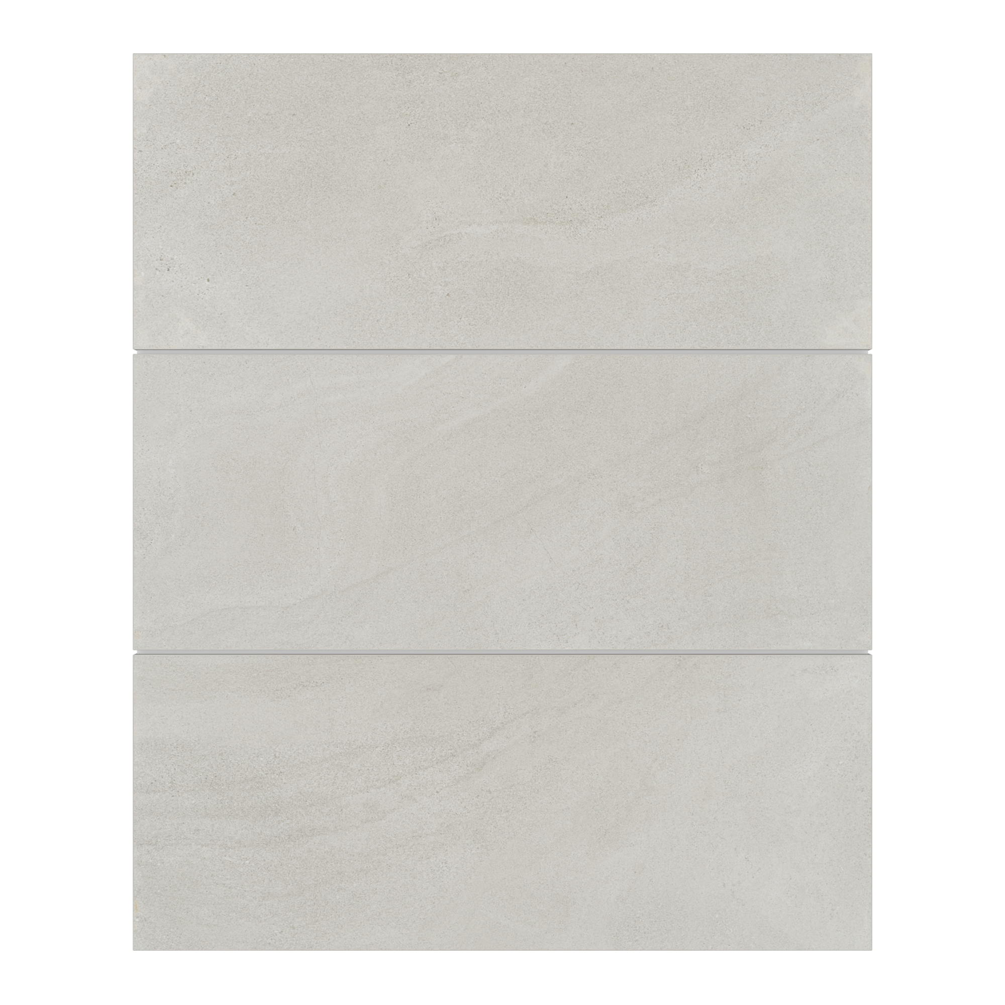 Carrelage mur intérieur effet béton gris foncé Typo l.20 x L.50 cm - 2