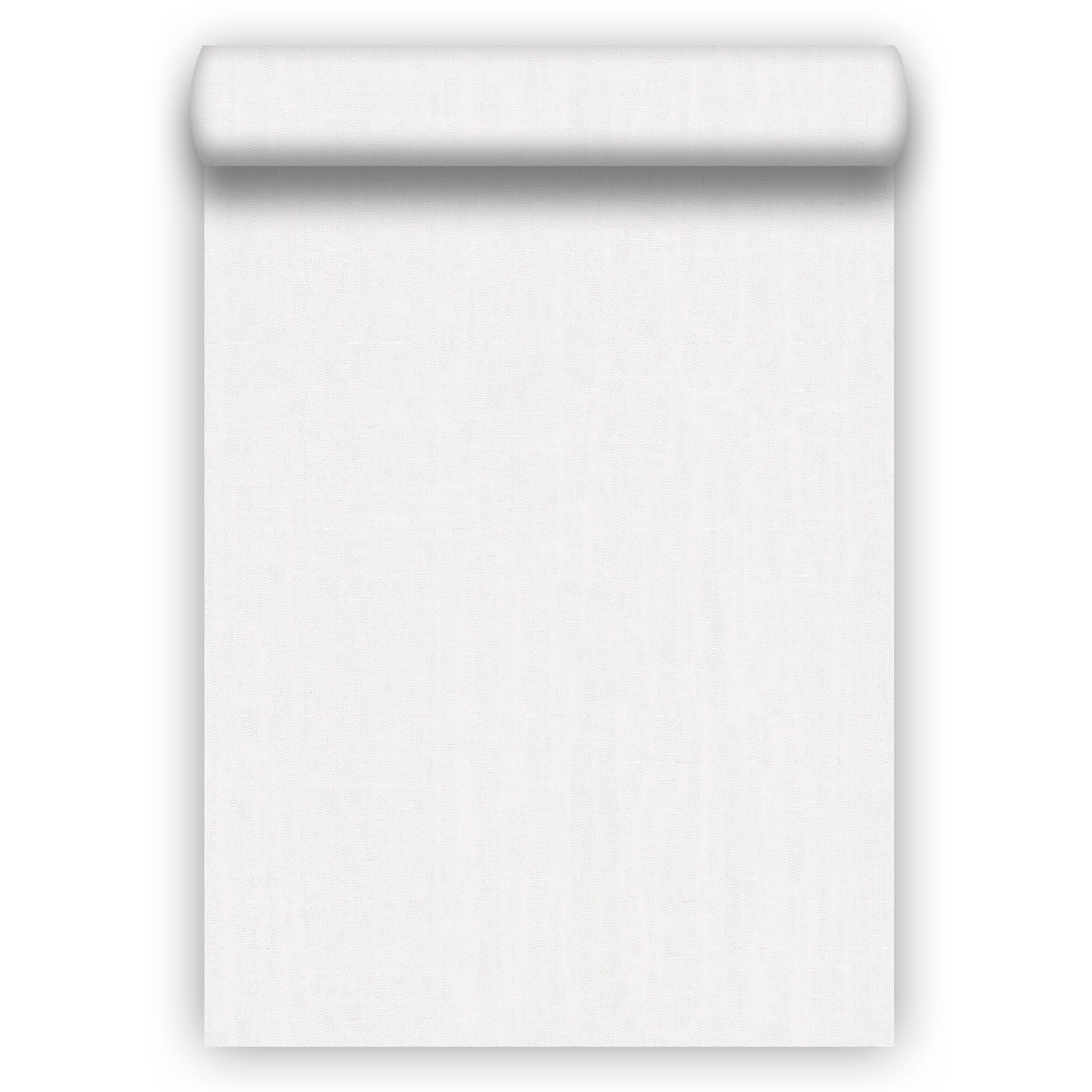 Papier peint intissé Uni botanical blanc - 3