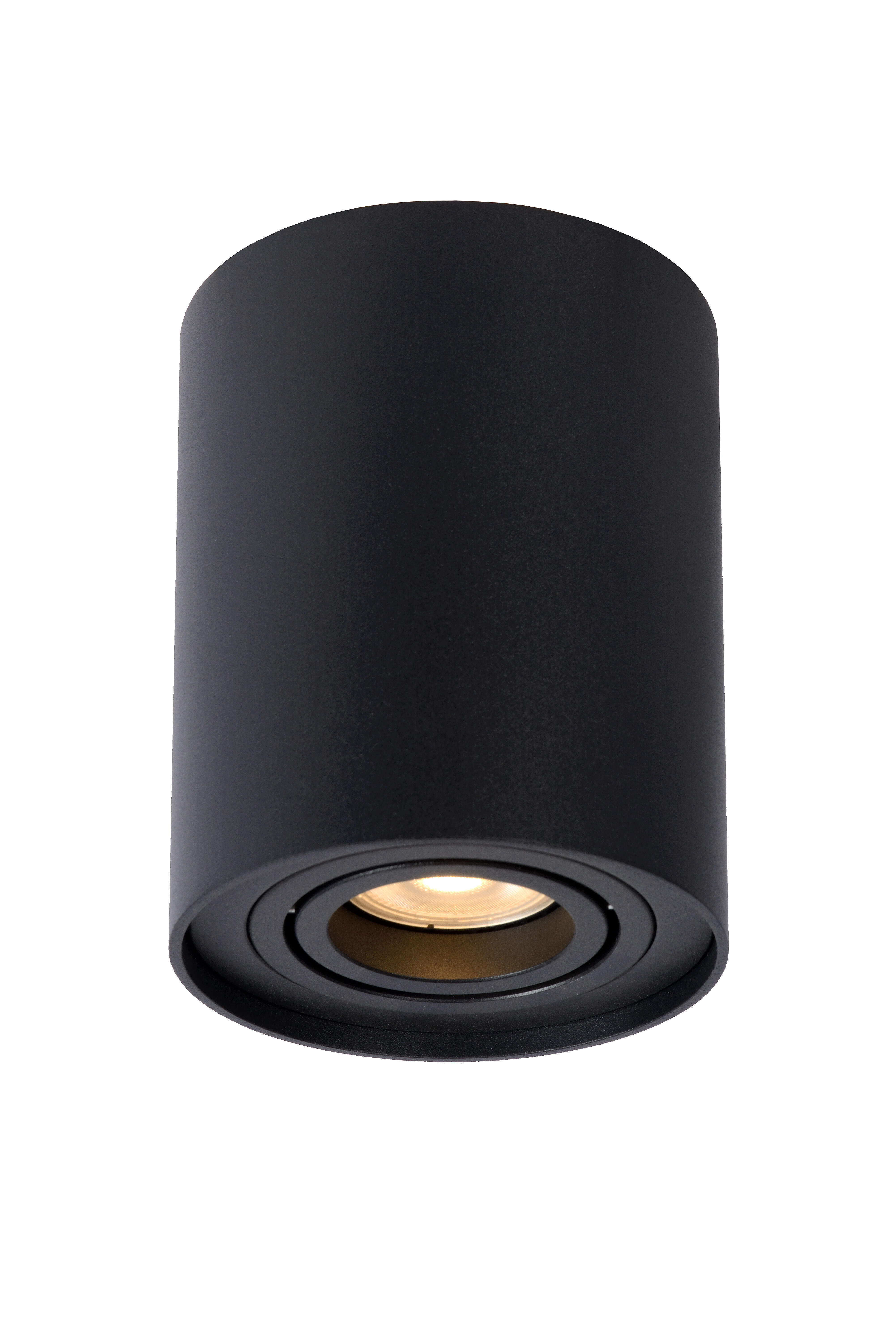Spot Tube, aluminium noir, GU10, LUCIDE - 4