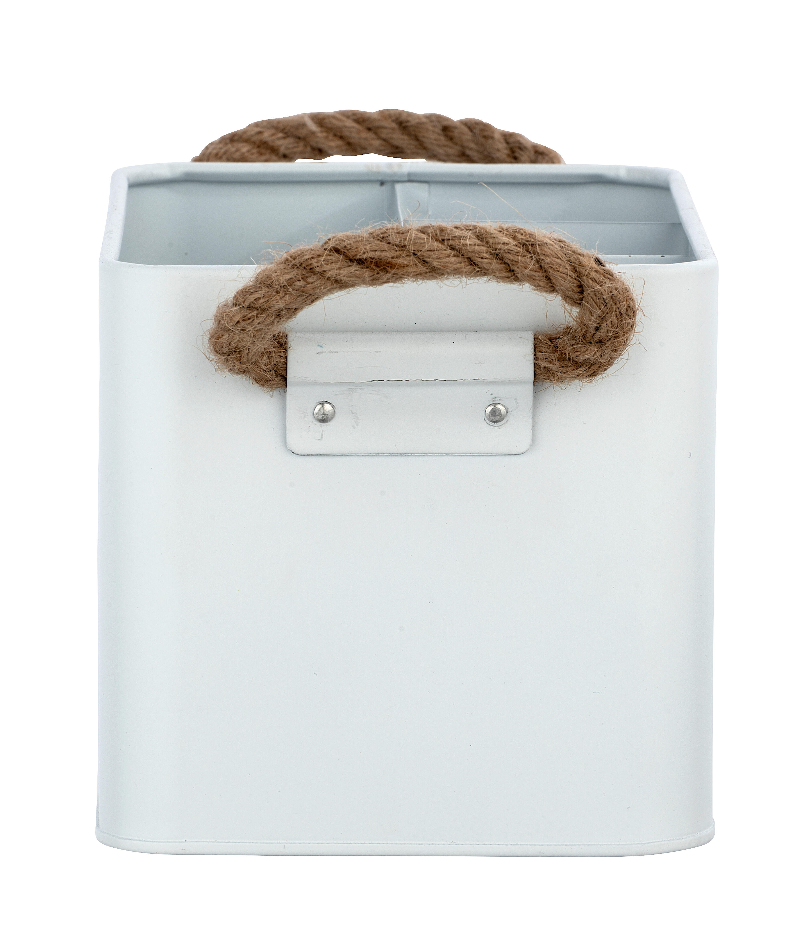 Organizador de almacenamiento blanco gara 19x13x12.5cm