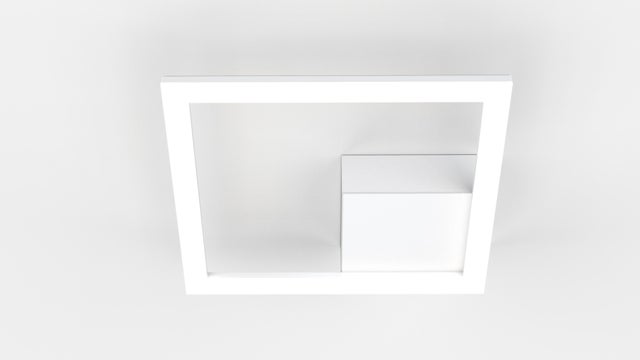 Applique LED design KIRA bianco IP20, luce bianco naturale 1600 lumen