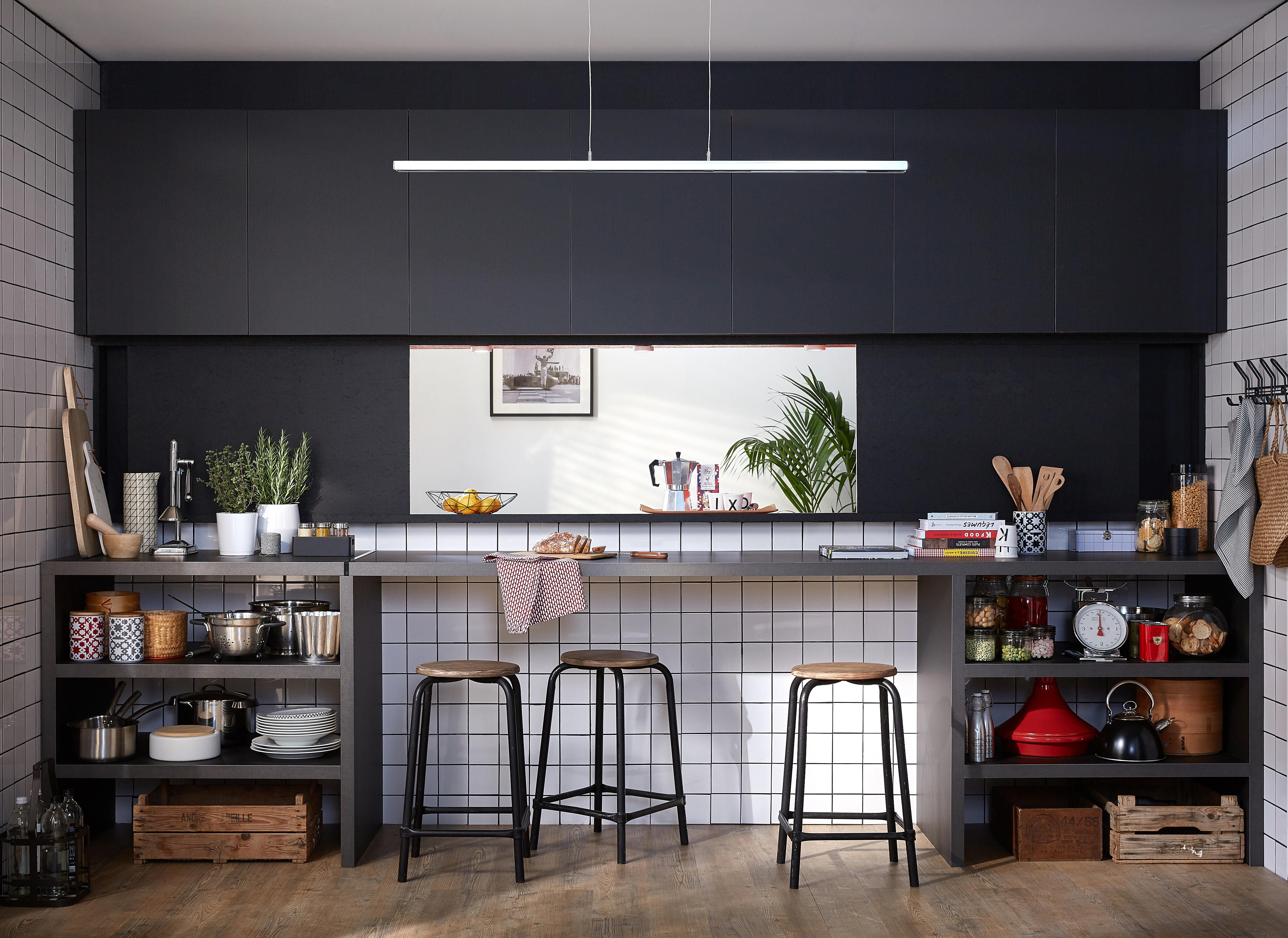 Cuisine Noire Leroy Merlin