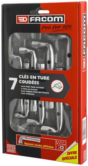 Jeu de 6 clés à tuyauter > Outillages a main > clés