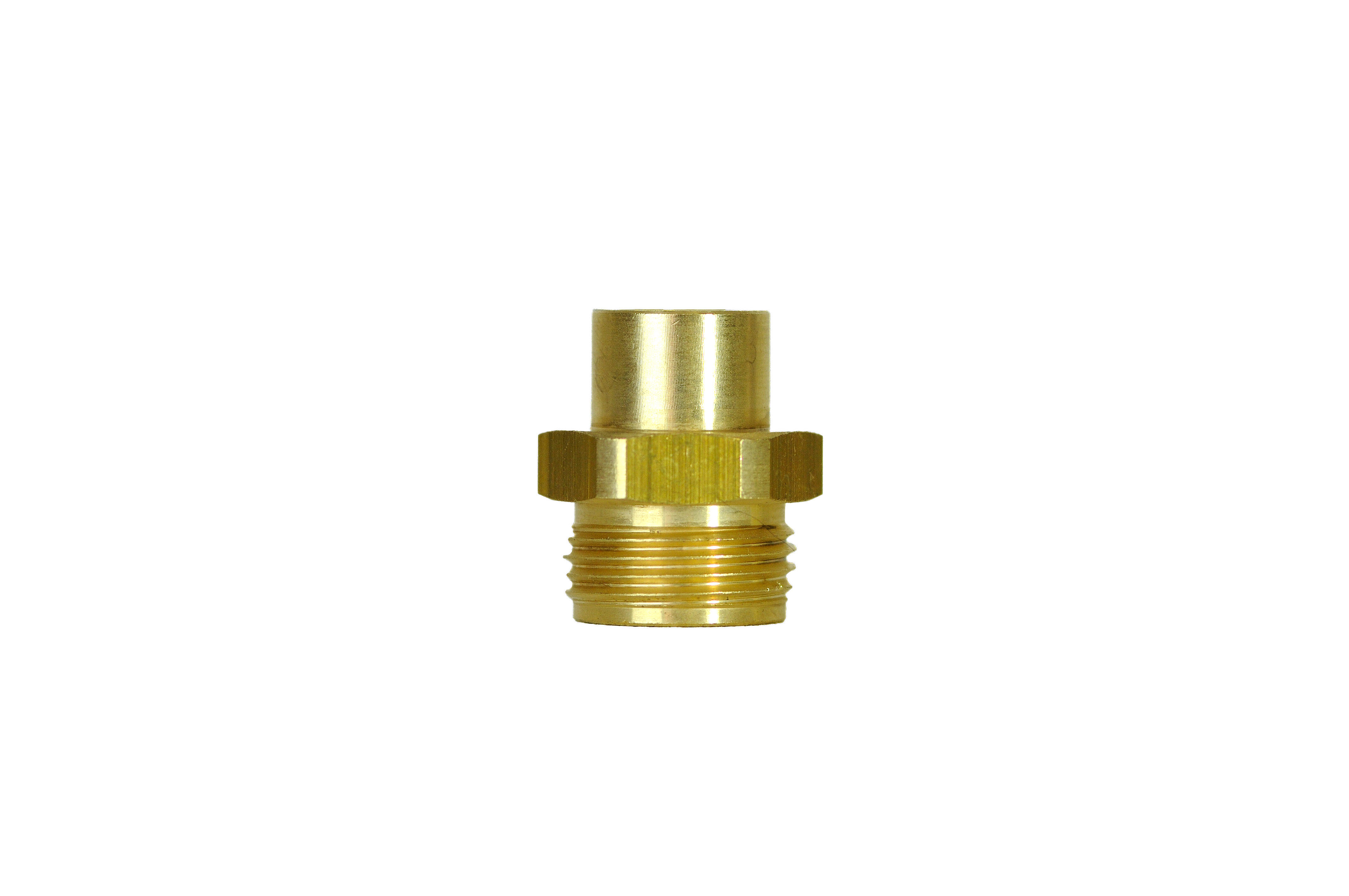 Raccord 1 pièce pour gaz butane / propane à souder, Mâle x Diam.10 mm, GAZINOX - 2