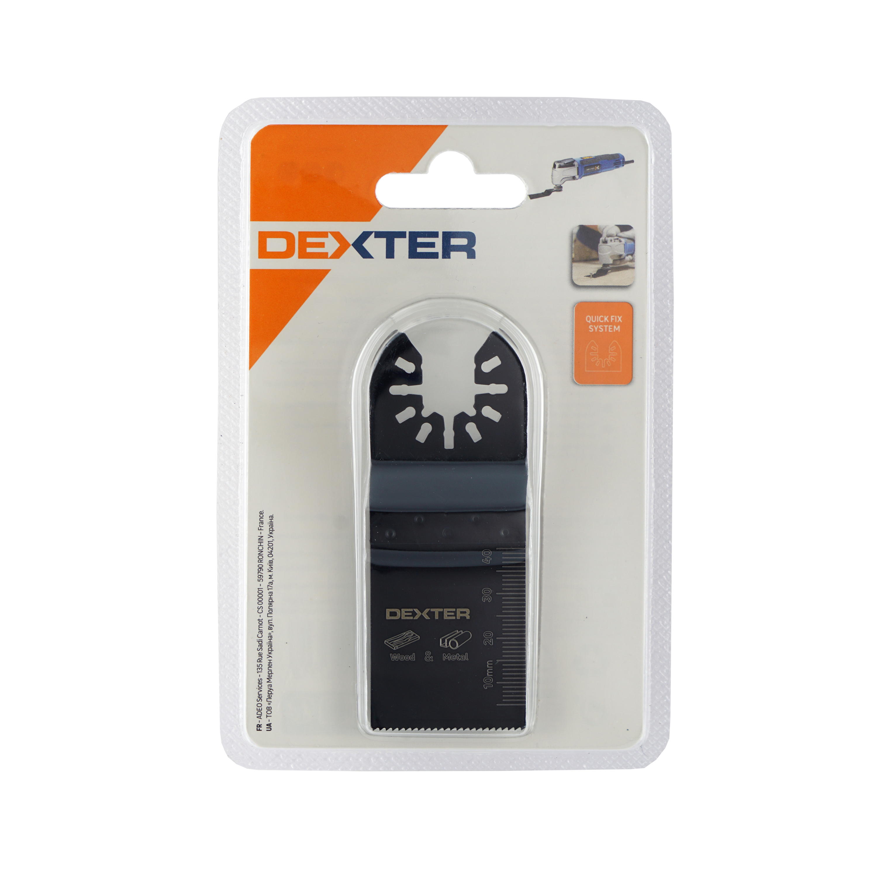 Brzeszczot BIM do wieloczynnościówki 32.5 mm DEXTER - 5