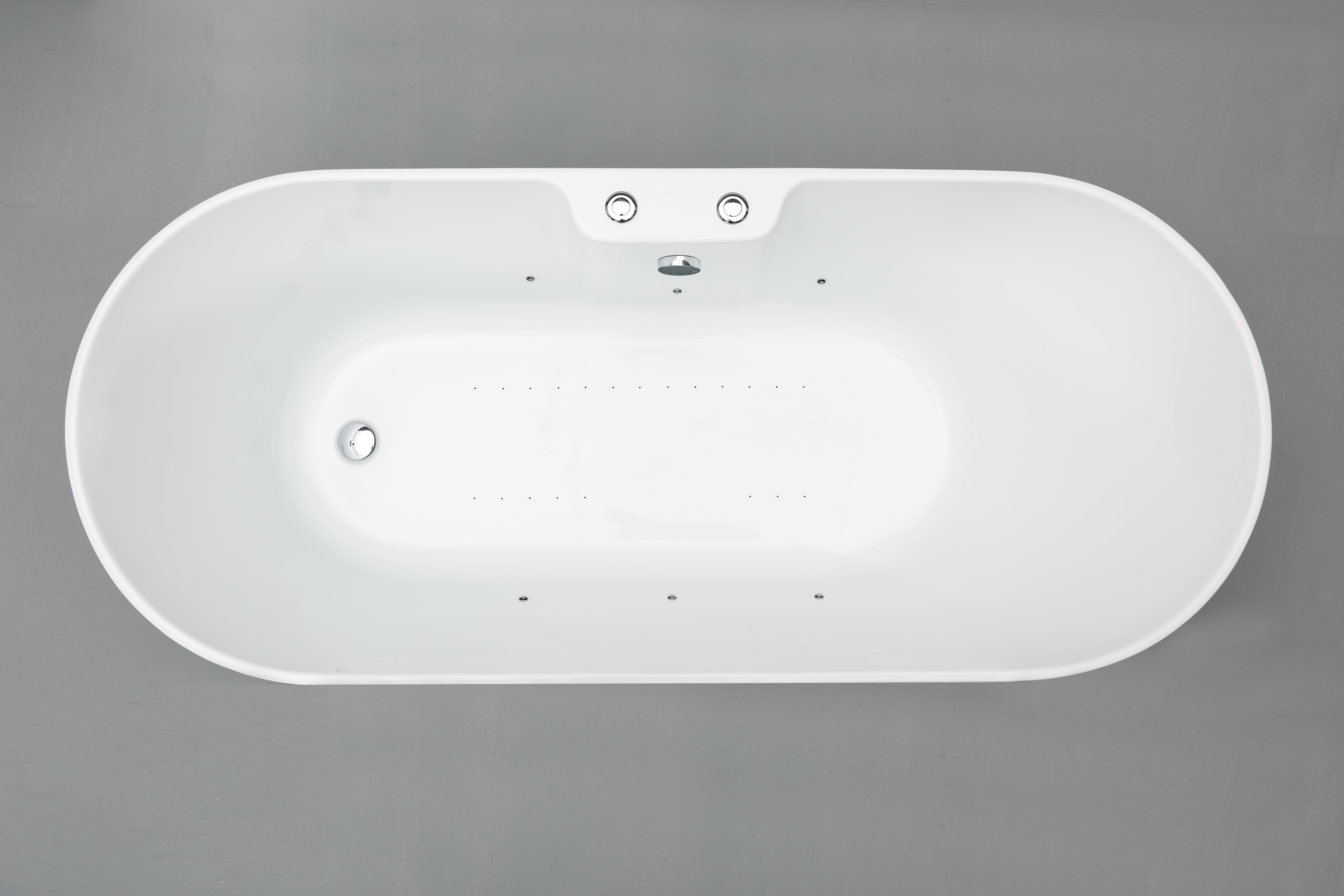 Baignoire balnéo L.175x l.75cm noir Ukio SPALINA - 8
