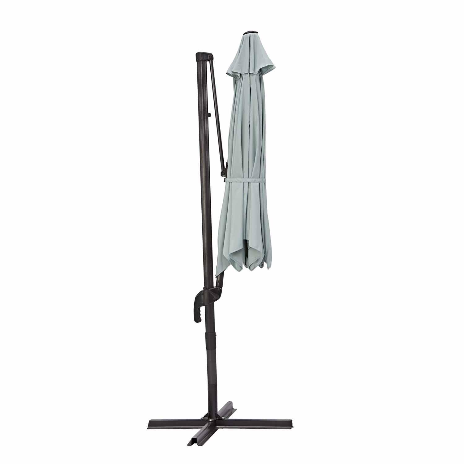 Parasol NATERIAL Avea bleu hexagonal - 5