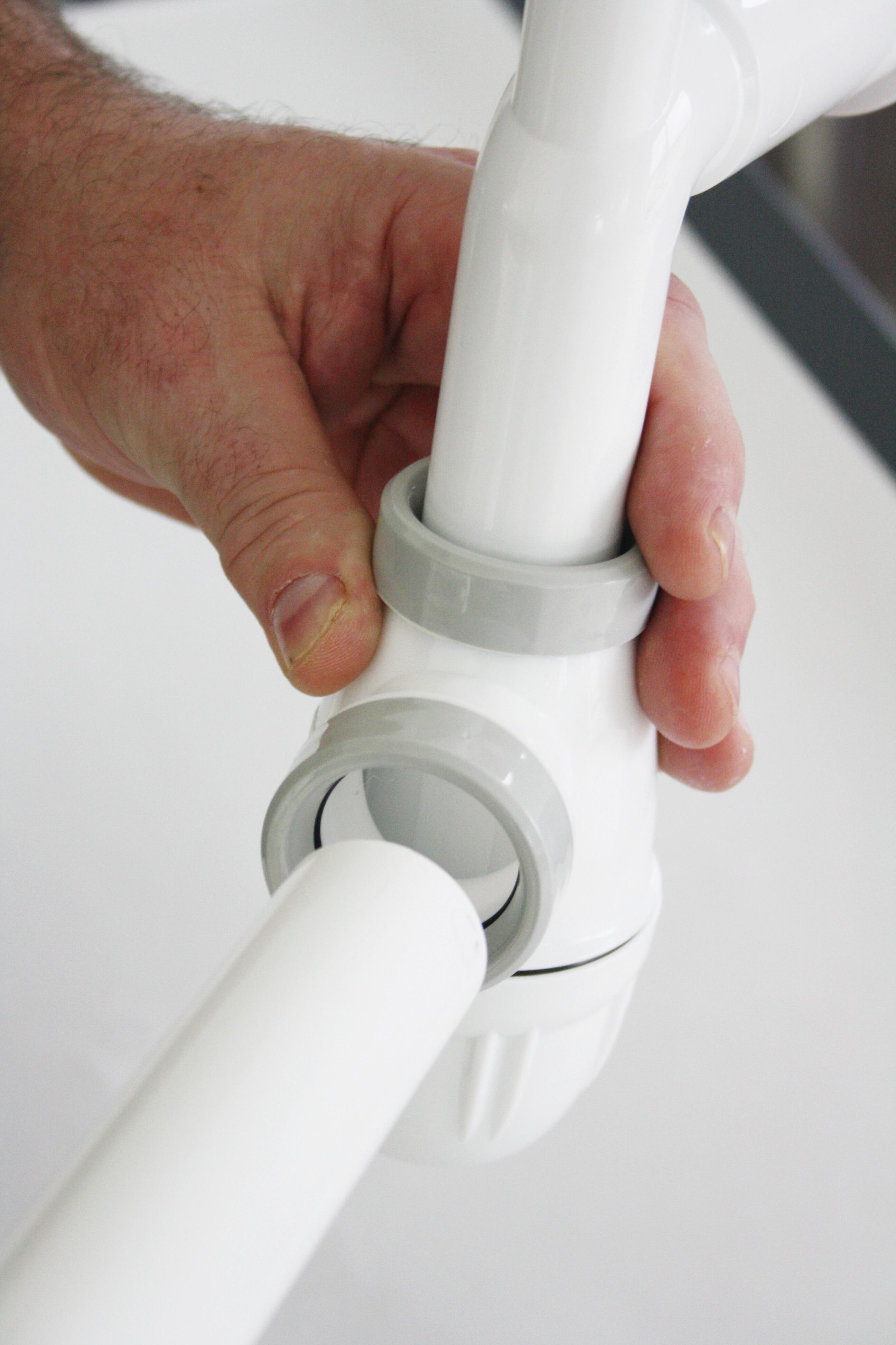 Siphon pour lavabo recyclé, Diam.1