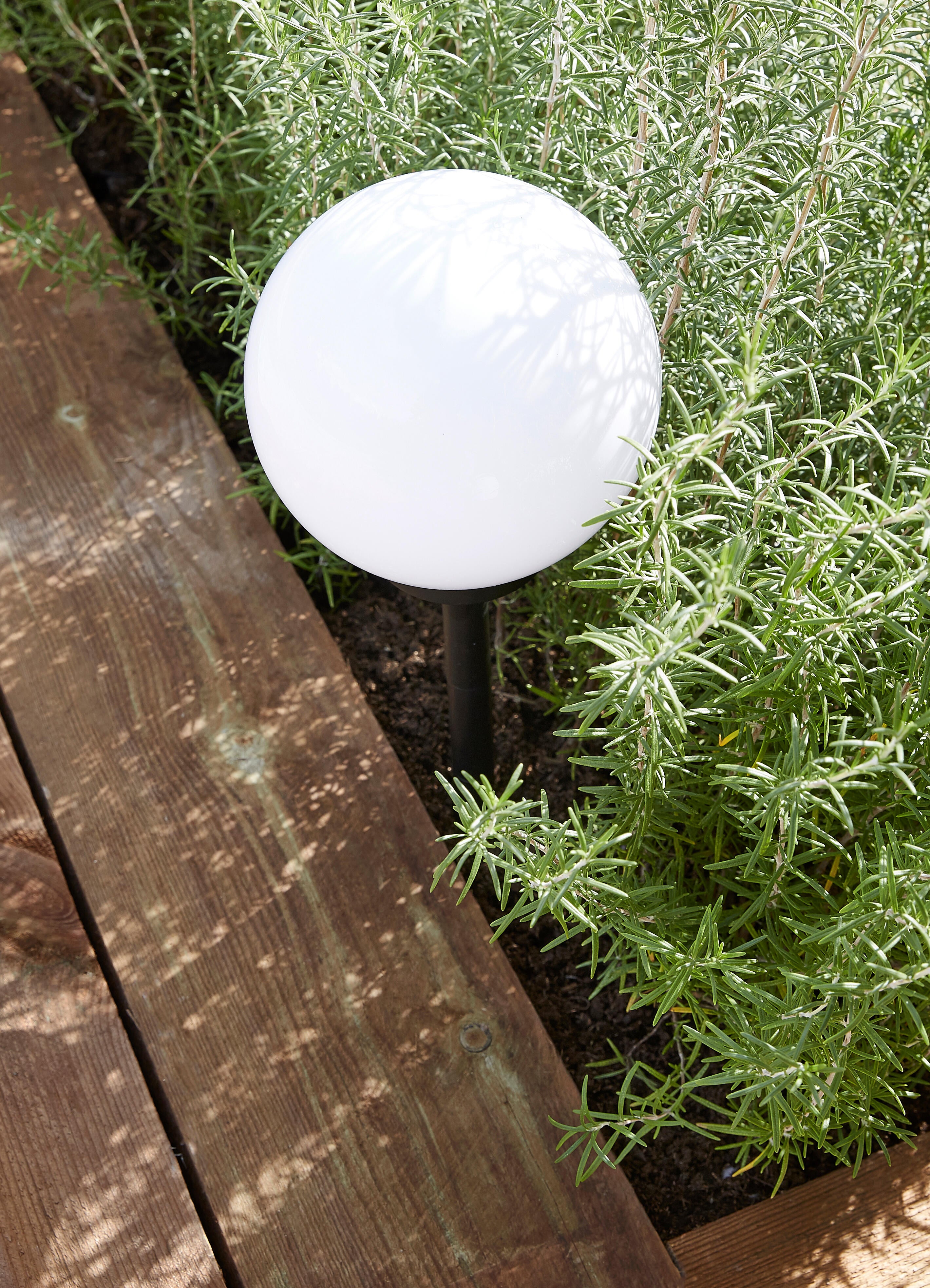 Lampada solare decorativa Melao, luce bianco freddoINSPIRE - 8
