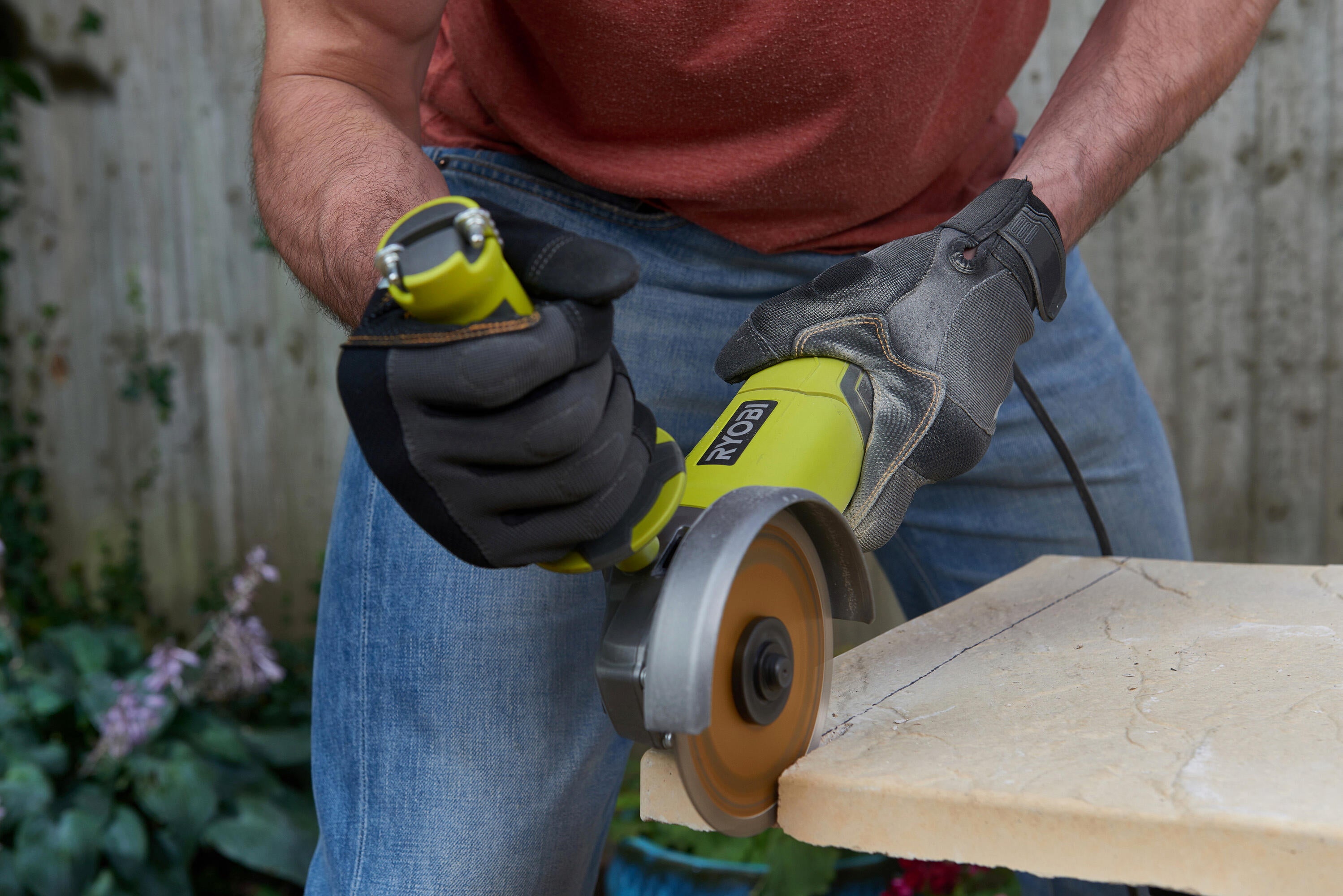 Meuleuse d'angle filaire 125mm RYOBI, Rag1010-125sf, 1010W - 4