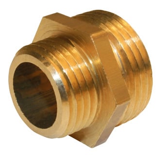 Raccord pour tuyau cuivre à visser /  M/M, 3/4