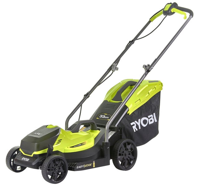 Tondeuse sur batterie RYOBI ONE+ OLM1833B 18V, l.33 cm, sans batterie