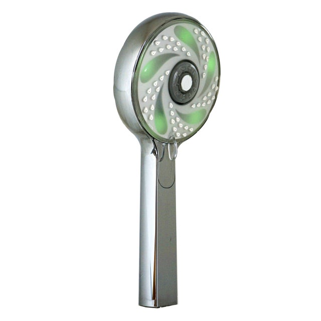 Pommeau de douche chrome 3 jets Aloe hydrao SARODIS