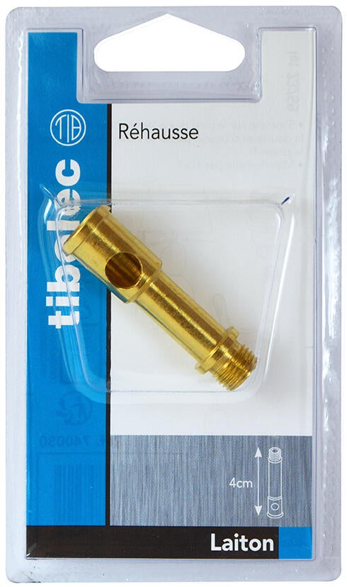 Réhausse TIBELEC, laiton, or - 2