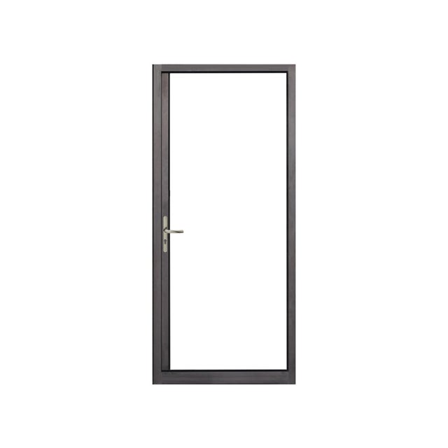 Porte fenêtre alu Essentiel H.215xl.80cm 1 vantail tirant gauche gris anthracite