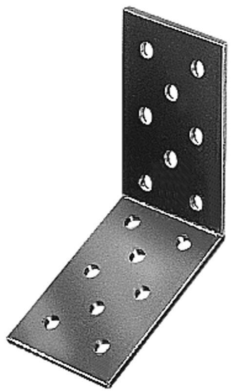Equerre de fixation acier galvanisé, 90x90x65 mm ALBERTS - 2