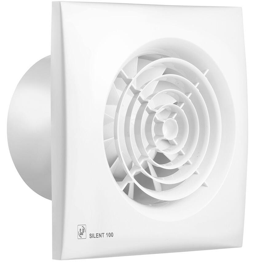 Aérateur extracteur intercalé S&P TD 100 mm Aérateur extracteur intercalé S&P TD 100 mm
